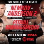 Official BELLATOR MMA Fighter Rankings As Of November 1st
