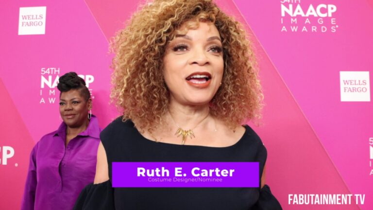 FABUtainment on the NAACP Image Awards Red Carpet with Academy Award Winner Ruth E. Carter