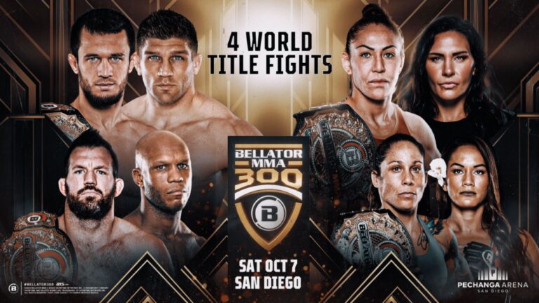 Historic BELLATOR 300 Event Announces First Five Preliminary Fights