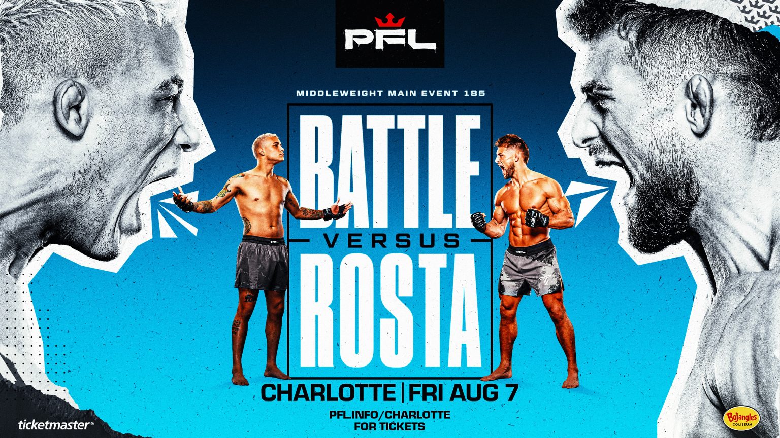 Bryan Battle vs. Dalton Rosta Headlines Trio of Middleweight Bouts at PFL Charlotte
