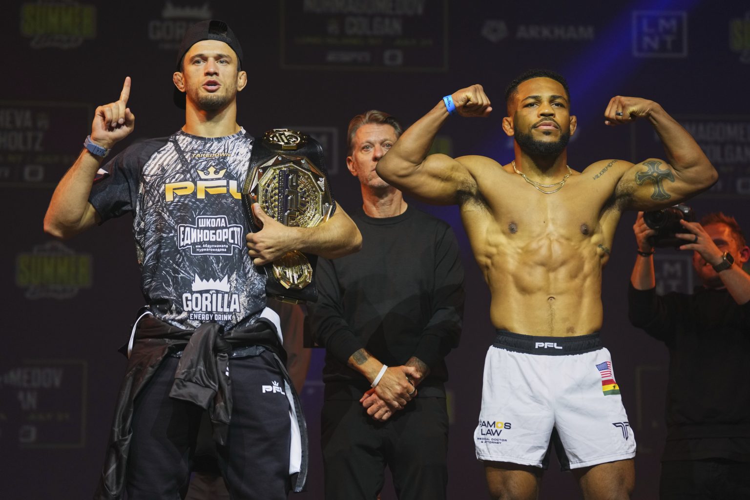 Usman Nurmagomedov, Archie Colgan Officially Set for PFL Lightweight Title Fight
