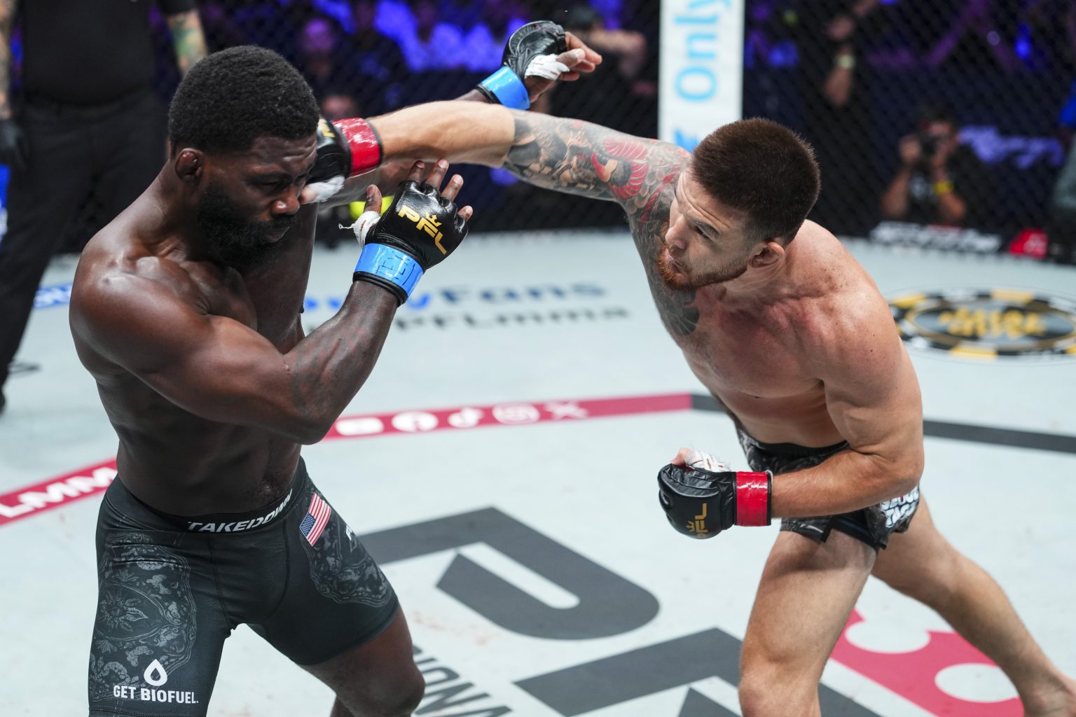 Johnny Eblen Becomes Interim PFL Middleweight Champion With Third-Round KO