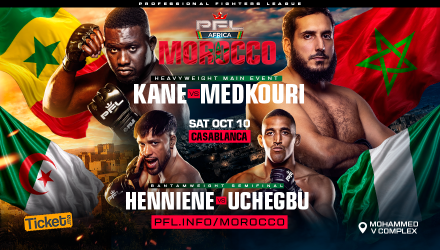 PFL Africa Semifinals Set as Morocco Hosts Landmark October 10 MMA Event