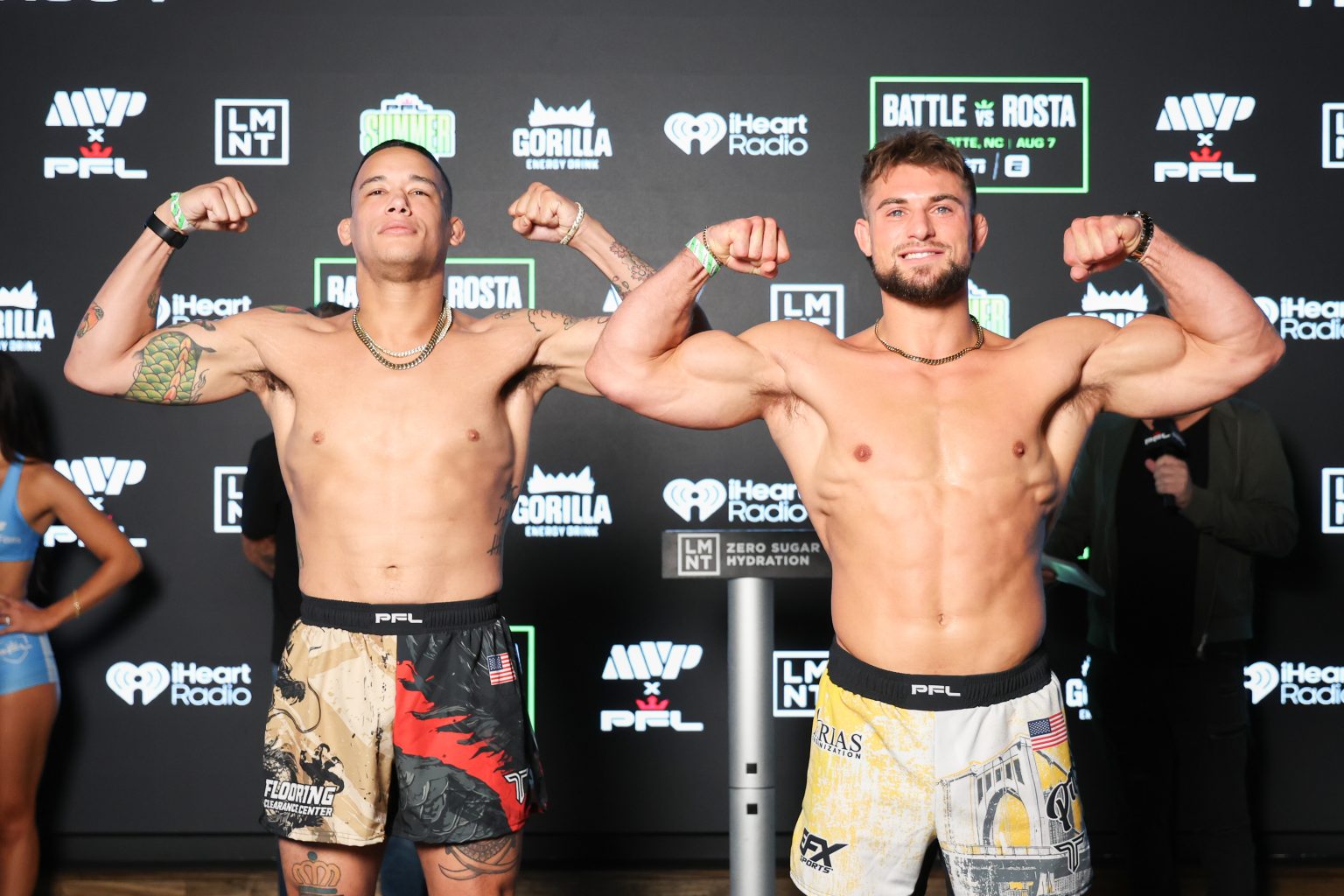 Bryan Battle, Dalton Rosta Officially Set for PFL Charlotte Main Event